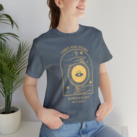 I defy you stars T-Shirt | William Shakespeare