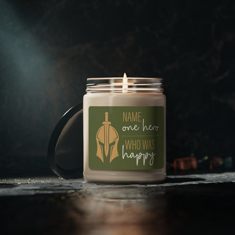 Name one hero who was happy 9z Scented Candle | The Song Of Achilles