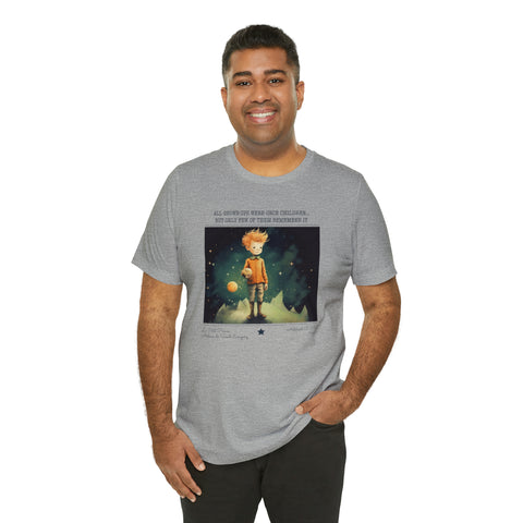 All grown-ups were once children t-shirt | The Little Prince