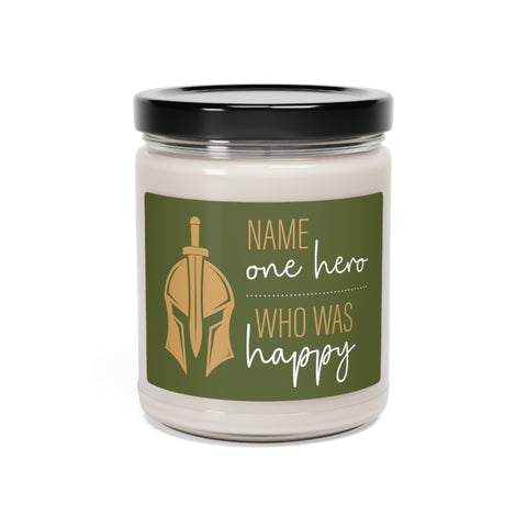 Name one hero who was happy 9z Scented Candle | The Song Of Achilles