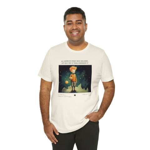 All grown-ups were once children t-shirt | The Little Prince