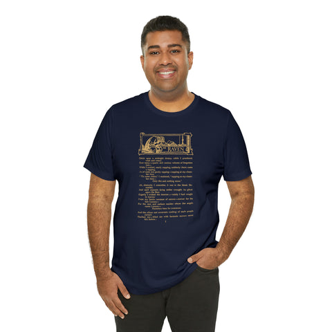 The Raven Fisrt Chapter T-shirt | Edgar Allan Poe