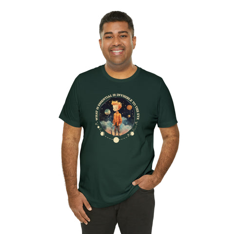 What is essential is invisible to the eye t-shirt | The Little Prince