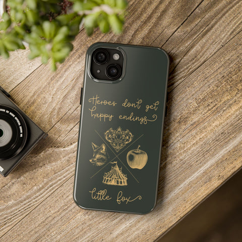 Little Fox iphone case | Caraval and Once upon a broken heart