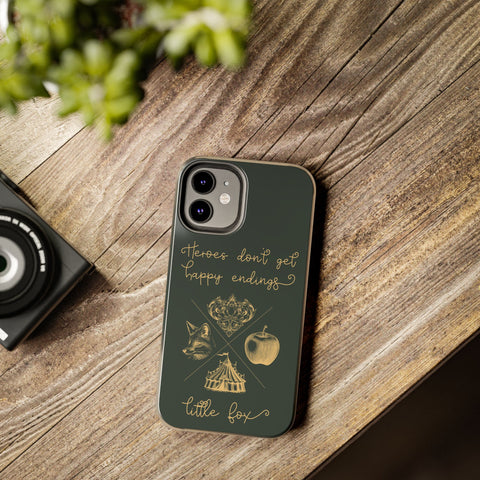 Little Fox iphone case | Caraval and Once upon a broken heart