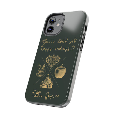 Little Fox iphone case | Caraval and Once upon a broken heart