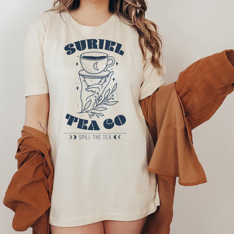 Suriel Tea Co - Spill the Tea T-Shirt | Acotar - A Court Of Thorn And Roses