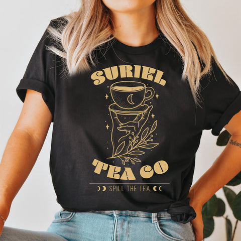 Suriel Tea Co - Spill the Tea T-Shirt | Acotar - A Court Of Thorn And Roses