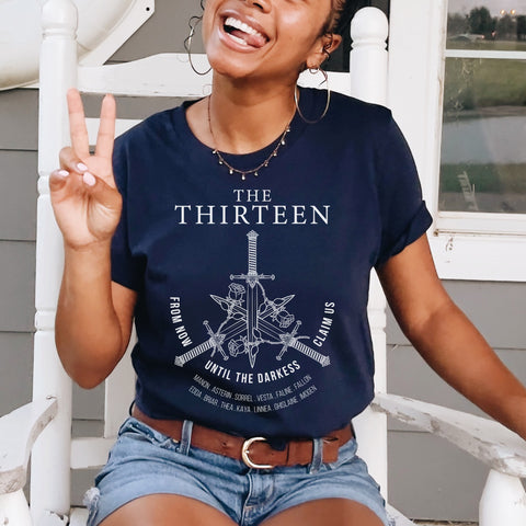 The Thirteen Manon Blackbeak T-shirt | Throne Of Glass - TOG