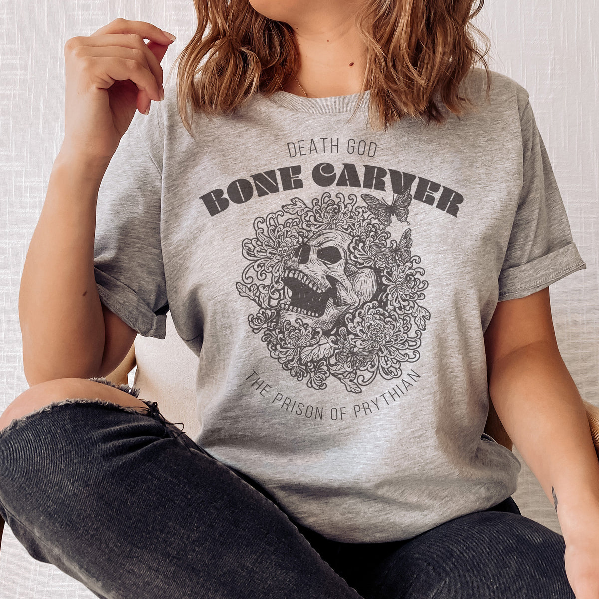 Bone Carver T-Shirt | Acotar - A Court Of Thorn And Roses