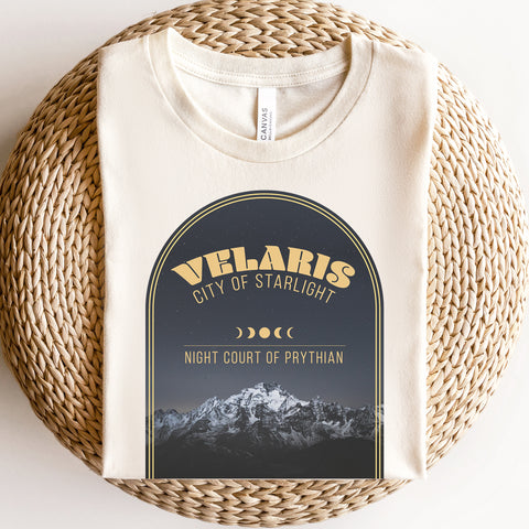 Velaris, City of Starlight T-shirt | Acotar - A Court of Thorn and Roses