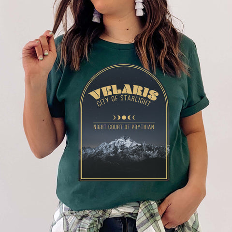 Velaris, City of Starlight T-shirt | Acotar - A Court of Thorn and Roses