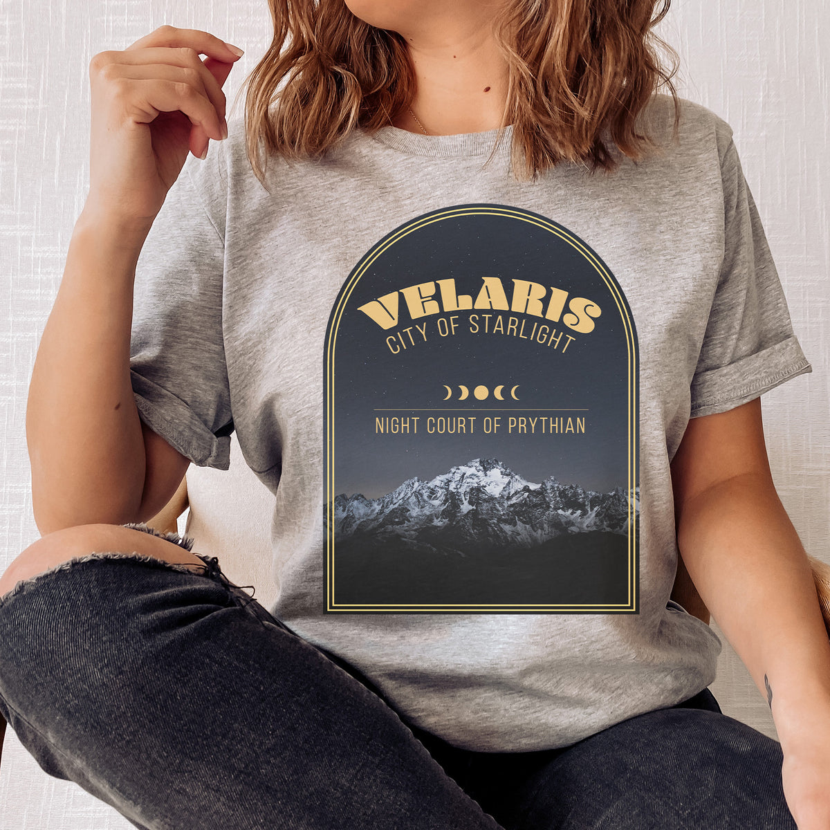 Velaris, City of Starlight T-shirt | Acotar - A Court of Thorn and Roses