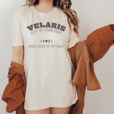 Velaris, Night Court of Prythian T-Shirt | Acotar - A Court Of Thorn And Roses