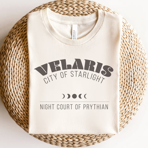 Velaris, Night Court of Prythian T-Shirt | Acotar - A Court Of Thorn And Roses