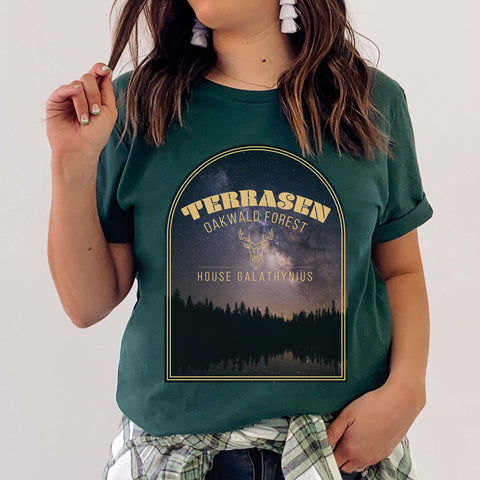 Terrasen Galathynius T-Shirt | Throne Of Glass - TOG