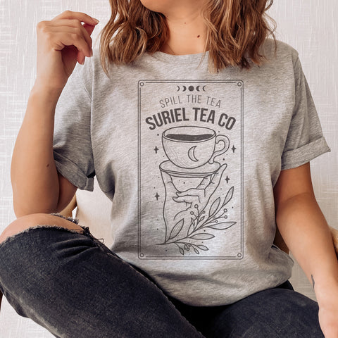 Suriel Tea Co T-shirt | Acotar - A Court Of Thorn And Roses