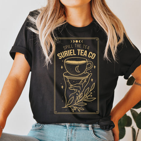 Suriel Tea Co T-shirt | Acotar - A Court Of Thorn And Roses