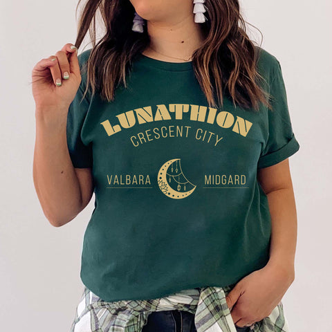 Lunathion Valbara, Midgard T-Shirt | Crescent City - CC