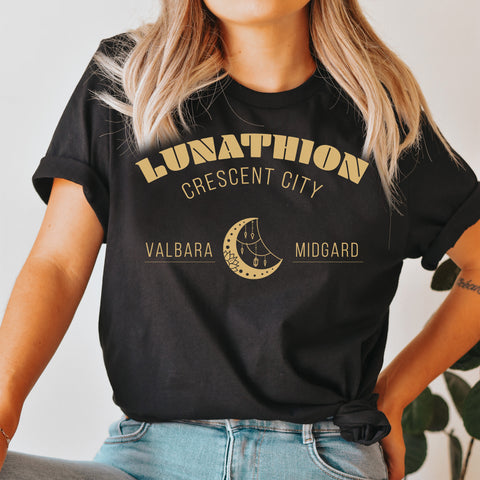 Lunathion Valbara, Midgard T-Shirt | Crescent City - CC