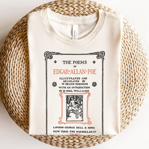 Edgar Allan Poe First Page Shirt | The Raven Poe