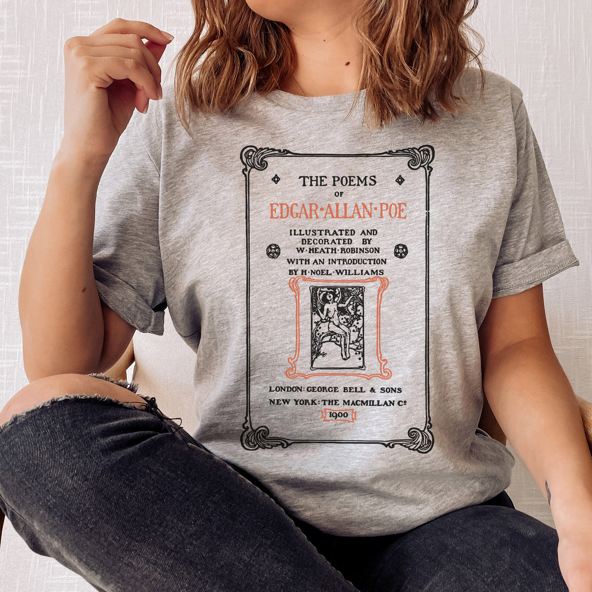 Edgar Allan Poe First Page Shirt | The Raven Poe