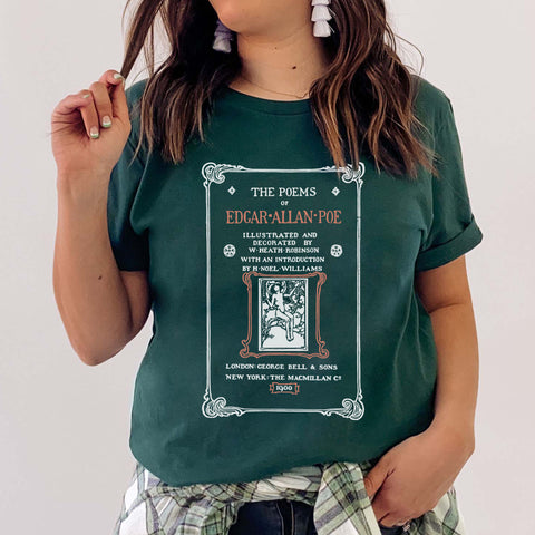 Edgar Allan Poe First Page Shirt | The Raven Poe