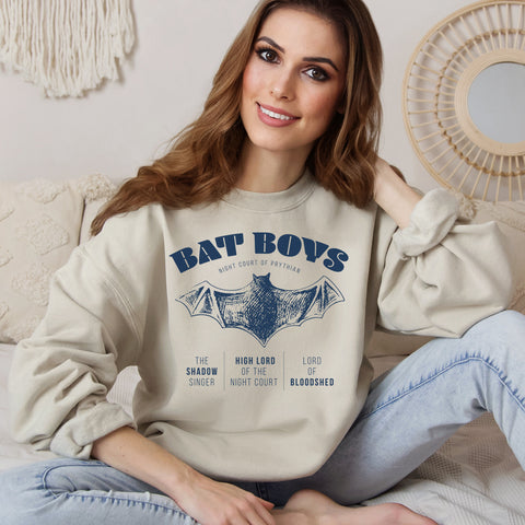 Bat Boys - Rhysand, Cassian, Azriel sweatshirt | Acotar - A Court Of Thorn And Roses