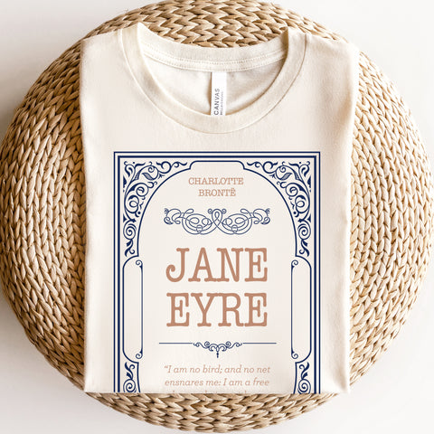 I am no bird Jane Eyre T-Shirt | Charlote Bronte