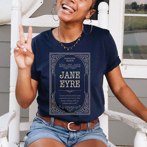 I am no bird Jane Eyre T-Shirt | Charlote Bronte