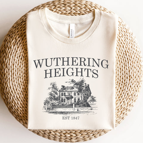 Wuthering Heights est 1847 T-Shirt | Emily Bronte