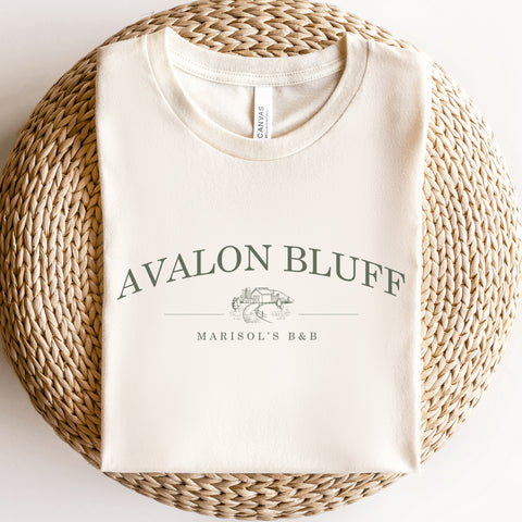 Avalon Bluff Marisol's B&B t-shirt | Divine Rivals