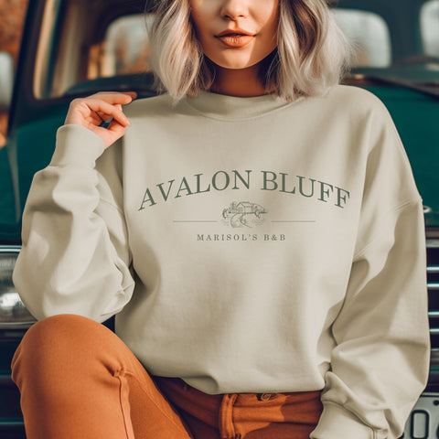 Avalon Bluff sweatshirt | Divine Rivals