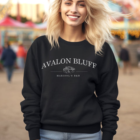 Avalon Bluff sweatshirt | Divine Rivals