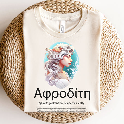 Aphrodite Goddess T-Shirt | Greek Mythology