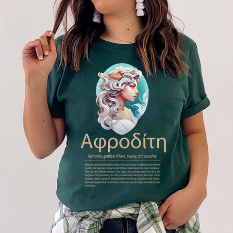 Aphrodite Goddess T-Shirt | Greek Mythology