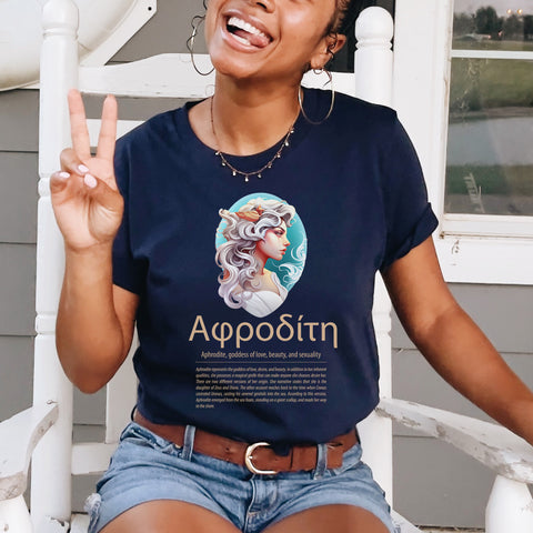 Aphrodite Goddess T-Shirt | Greek Mythology