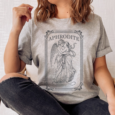 Aphrodite Greek Goddess t-shirt | Greek mythology