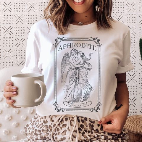 Aphrodite Greek Goddess t-shirt | Greek mythology