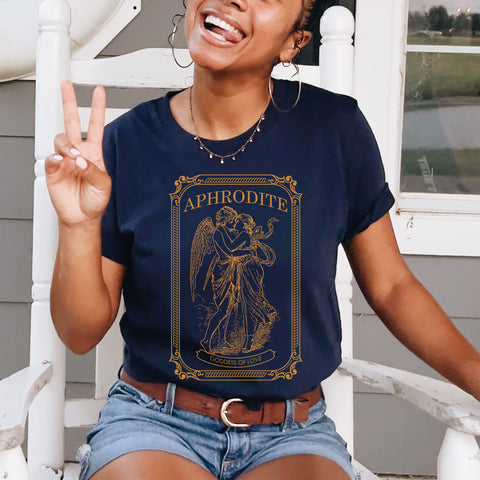 Aphrodite Greek Goddess t-shirt | Greek mythology