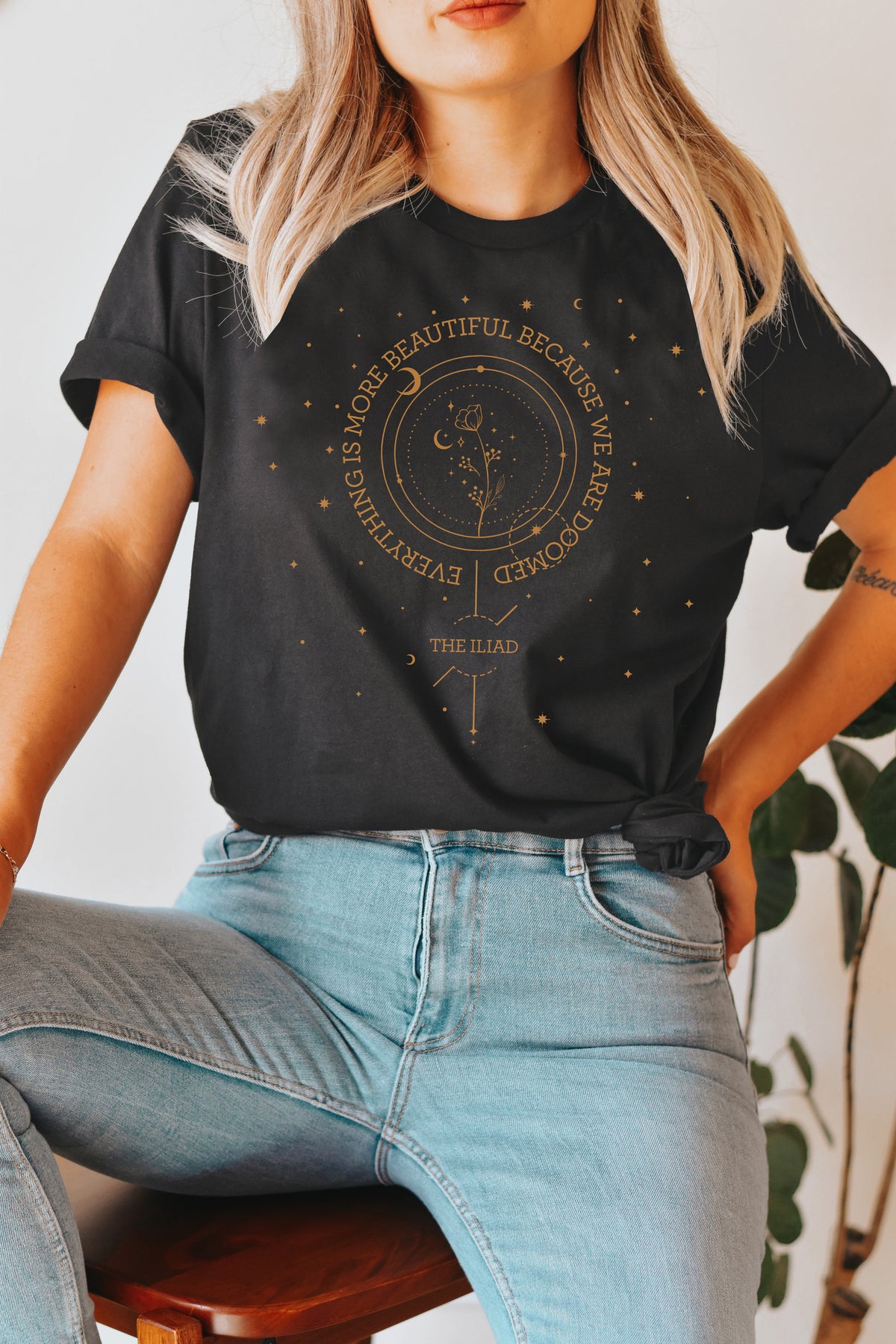 Everything Is More Beautiful Because We Are Doomed - The Iliad T-Shirt | Homer