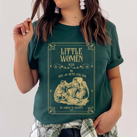 Little Women t-shirt | Jo, Meg, Beth, and Amy by Louisa M Alcott