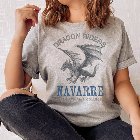 Dragon Riders - Navarre Basgiath War College T-shirt | Fourth Wing