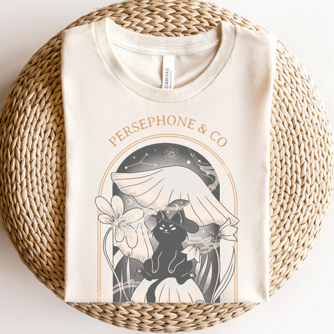 Persephone & Co Botanical Herbarium T-shirt | Hades and Persephone