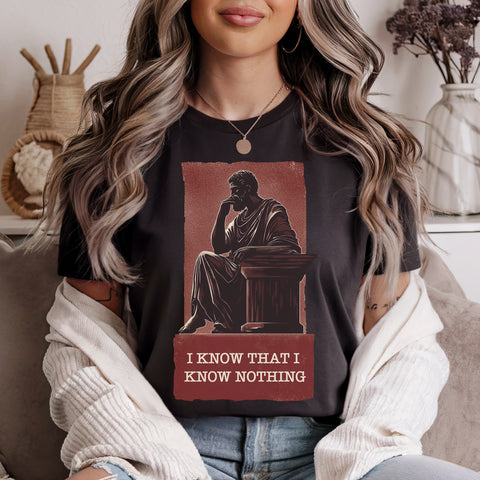 I know nothing | Philosophers collection