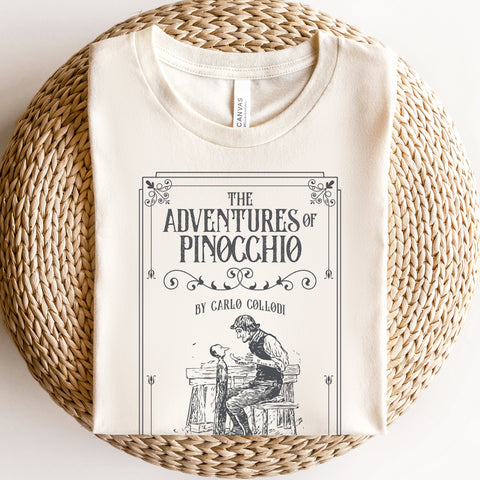 The Adventures of Pinocchio T-shirt | Carlo Collodi