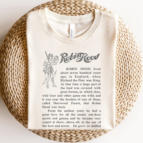 Robin Hood first page t-shirt | Robin Hood