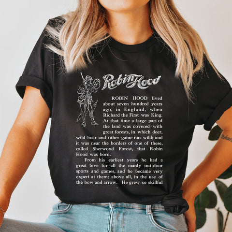 Robin Hood first page t-shirt | Robin Hood