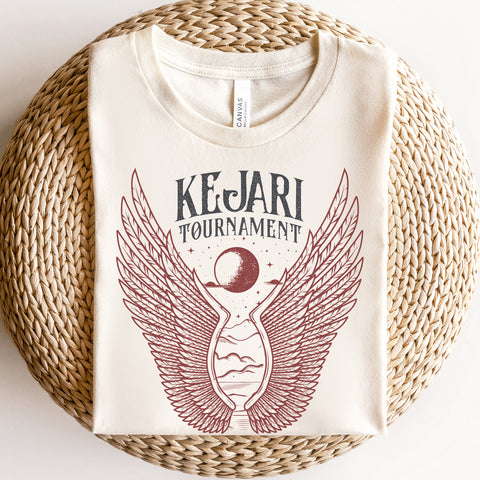 Kejari Tournament - Five trials, one winner t-shirt | Serpent and the Wings of Night