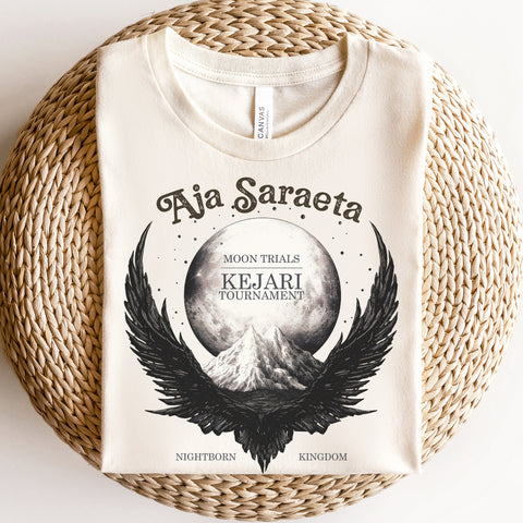 Aja Saraeta t-shirt | Serpent And The Wings Of Night